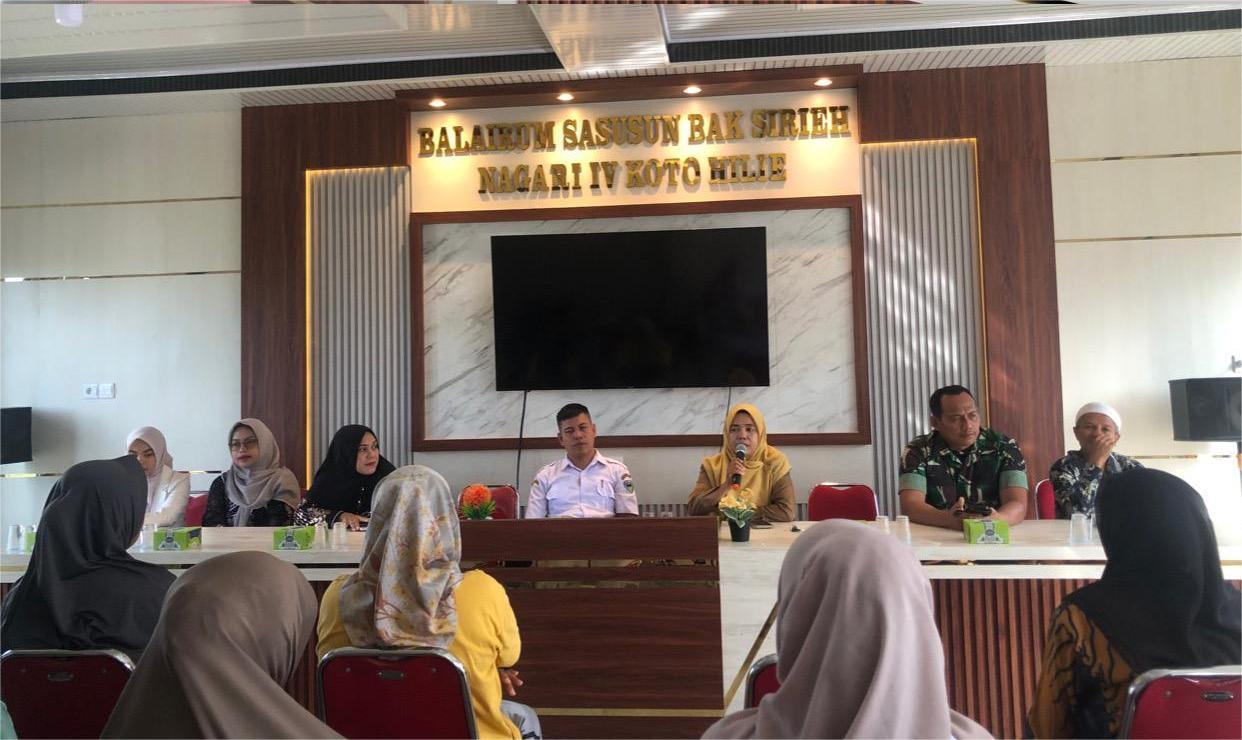 Pemnag IV Koto Hilie Tingkatkan Keterampilan Masyarakat Melalui Pelatihan Menjahit