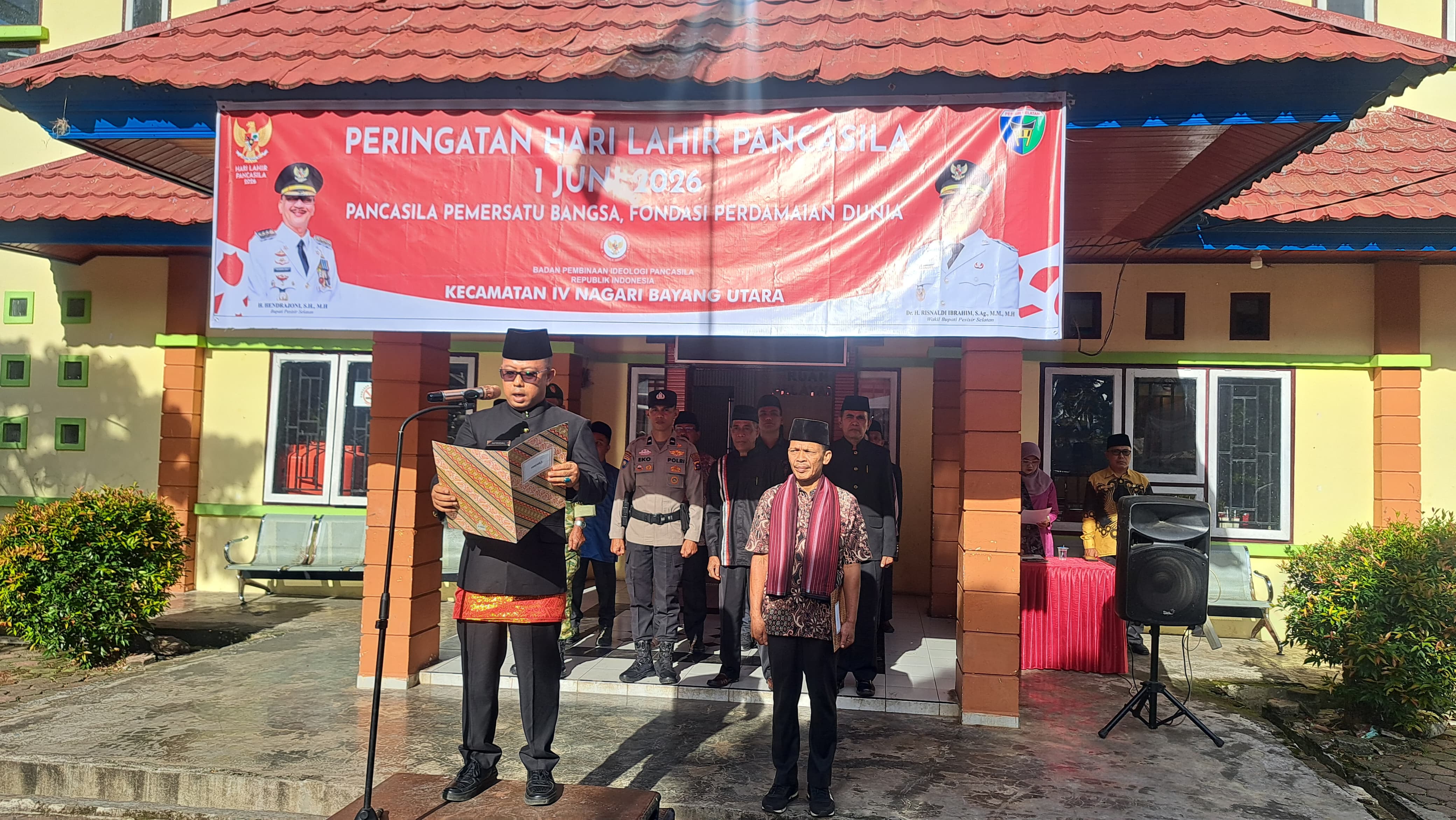 Semangat Pancasila Menggema di IV Nagari Bayang Utara pada Peringatan Hari Lahir Pancasila 2026