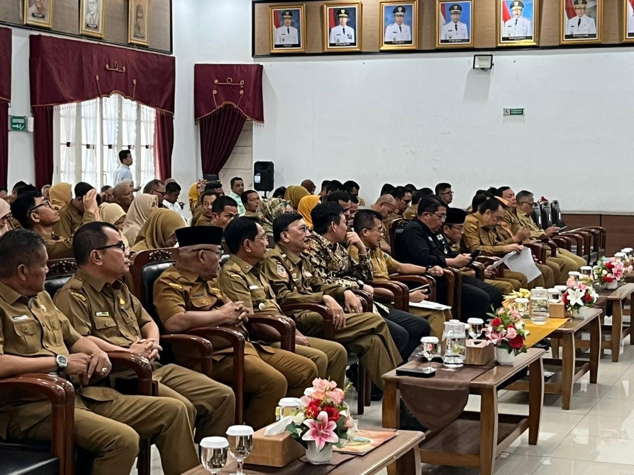 Bupati Hendrajoni Hadiri Rakor LP2B se-Sumbar