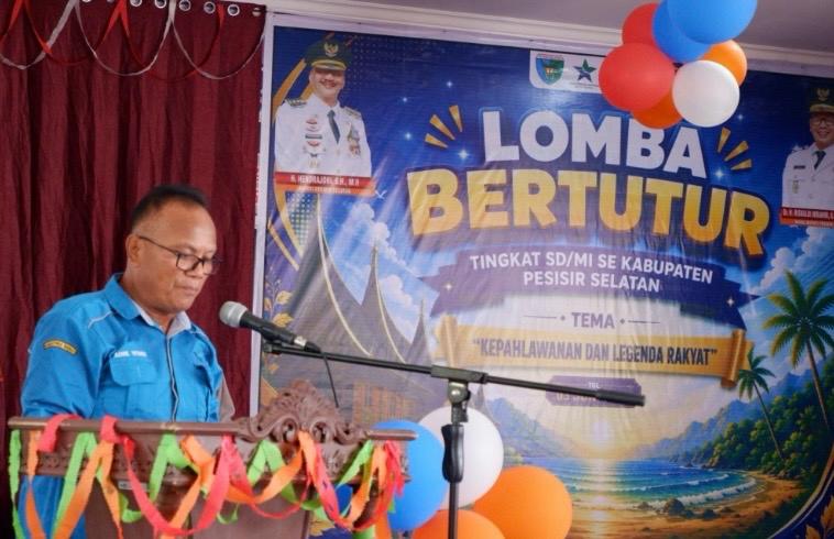 Dukung Program Nagari Pandai, Disperpusip Gelar Lomba Bertutur