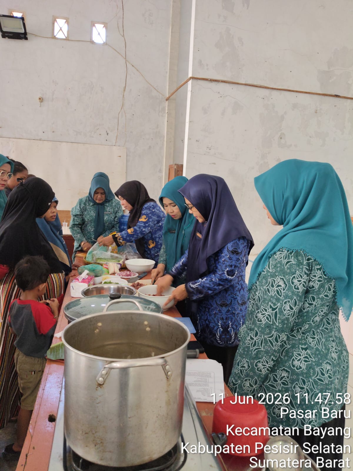 Dinas Perikanan dan Pangan Pesisir Selatan Gelar Pelatihan Ketahanan Pangan Keluarga untuk Percepat Penurunan Stunting