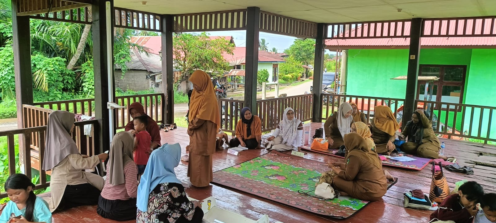 Tingkatkan Mutu Pelayanan Dasar, Dinkes Pessel Monitoring Posyandu ILP Teratai Koto Baru