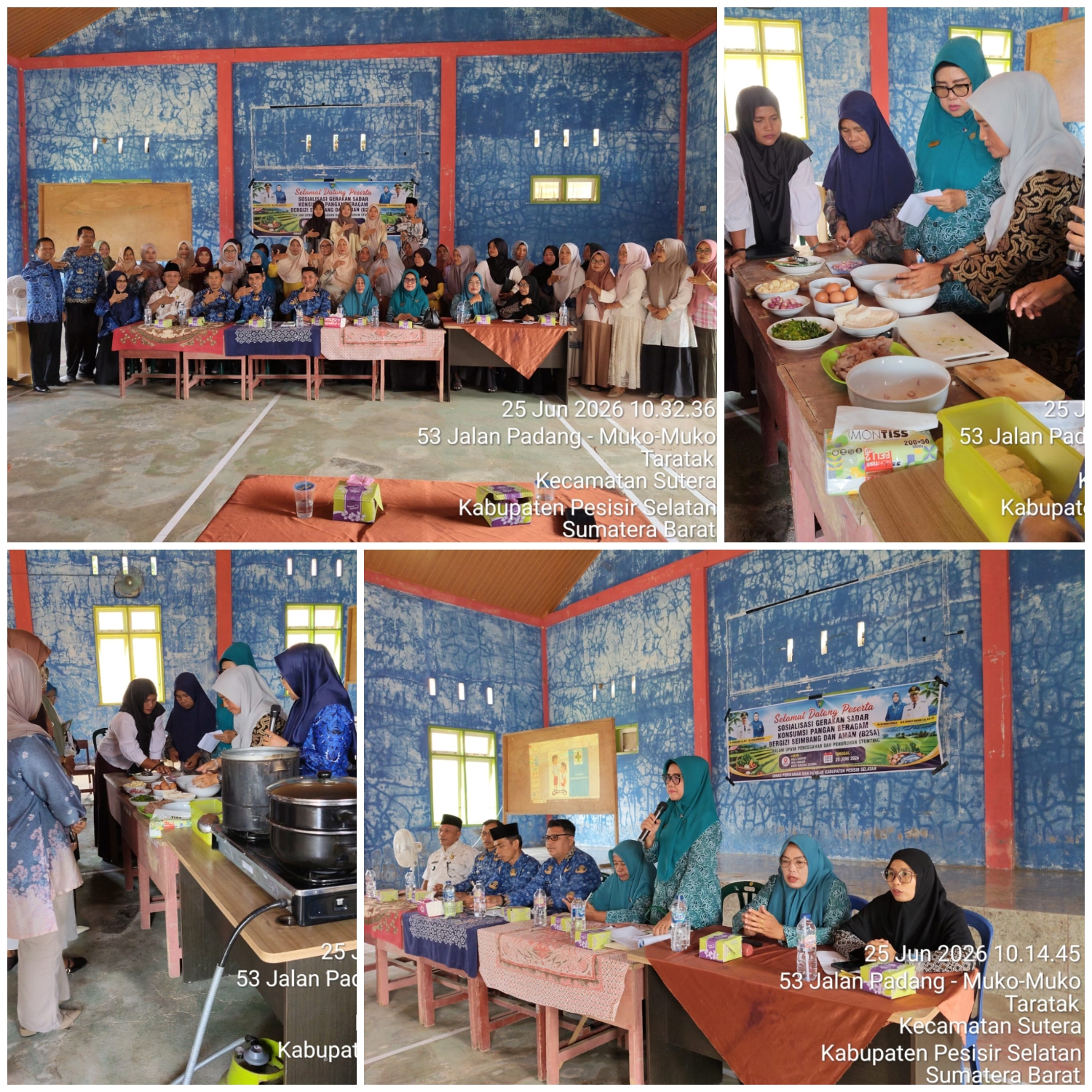 Sosialisasi B2SA di Koto Taratak, Tingkatkan Pemahaman Masyarakat tentang Pola Konsumsi Pangan Sehat