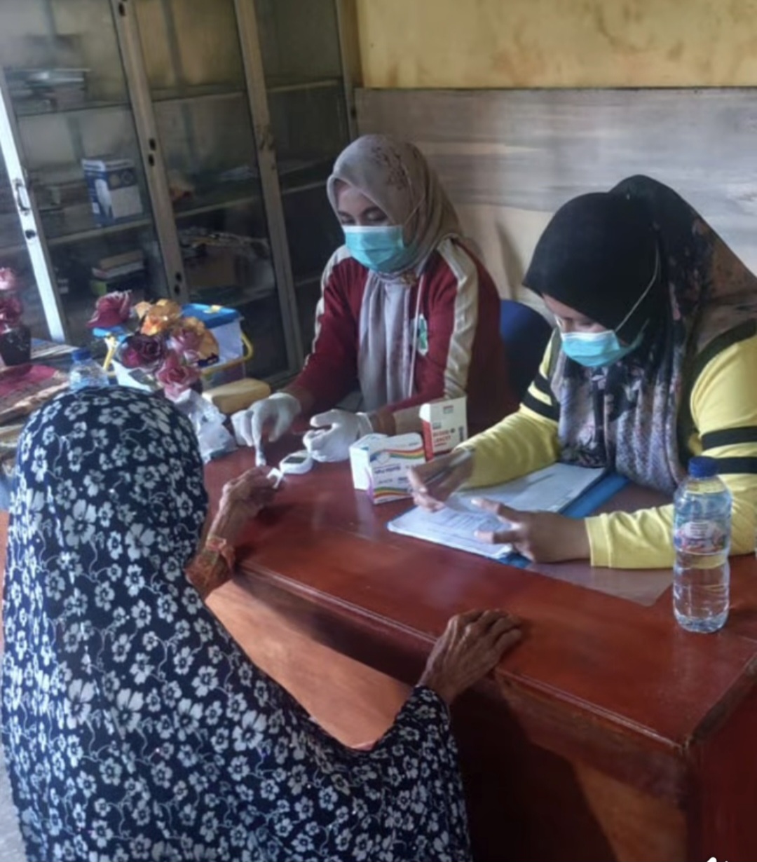 UPT Puskesmas Tapan Gelar Cek Kesehatan Gratis dan Skrining PTM
