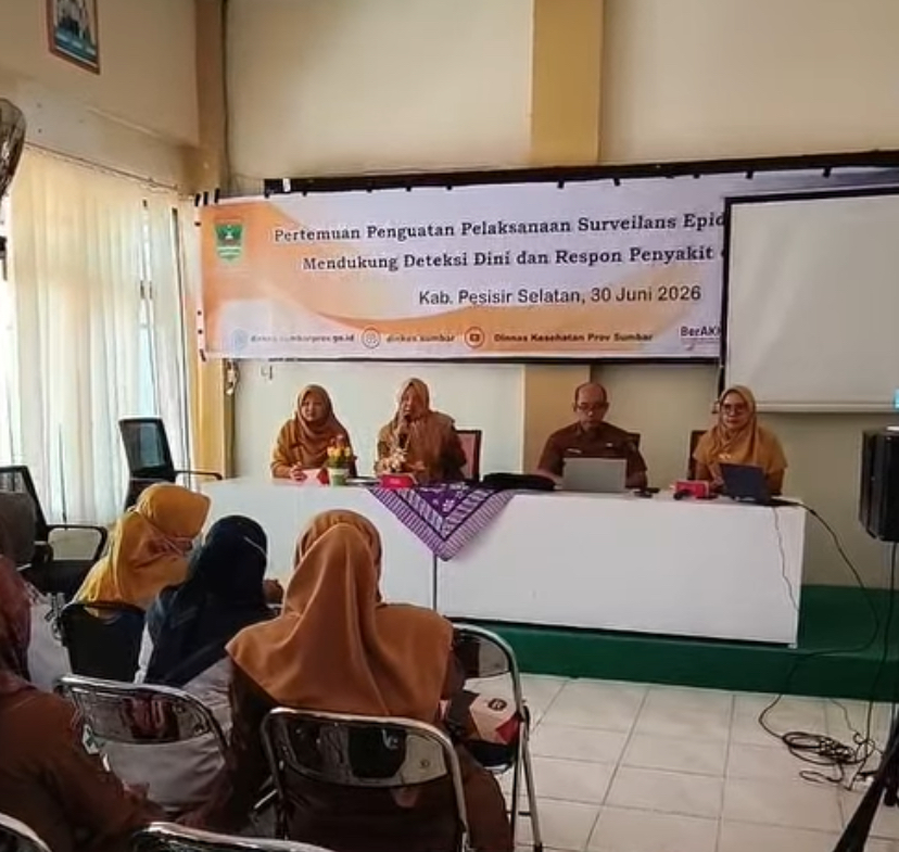 Antisipasi KLB, Dinkes Pesisir Selatan Perkuat Sistem Deteksi Dini dan Respon Penyakit
