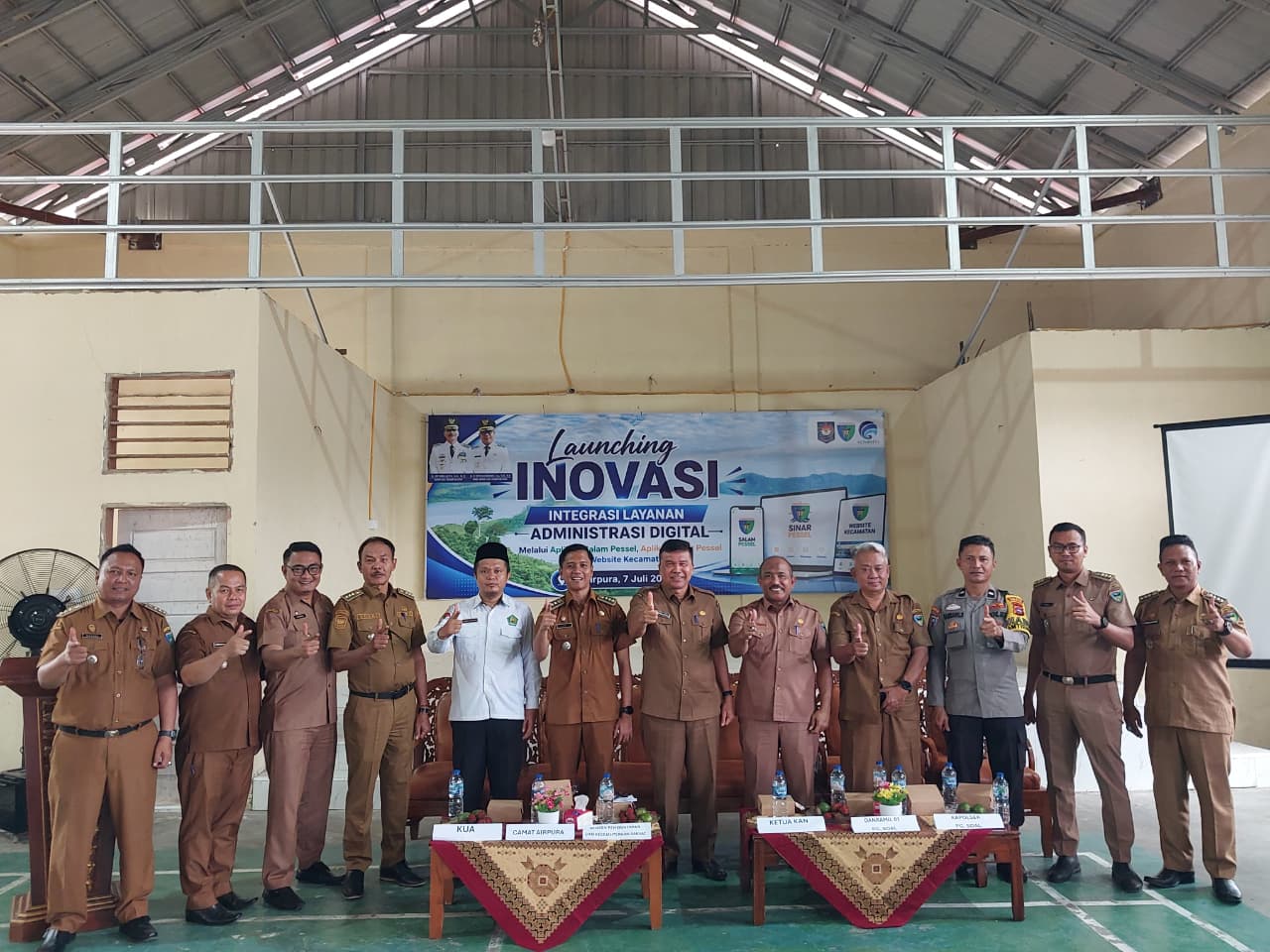 Dorong Transformasi Digital, Kecamatan Airpura Hadirkan Integrasi Layanan Administrasi Berbasis Teknologi