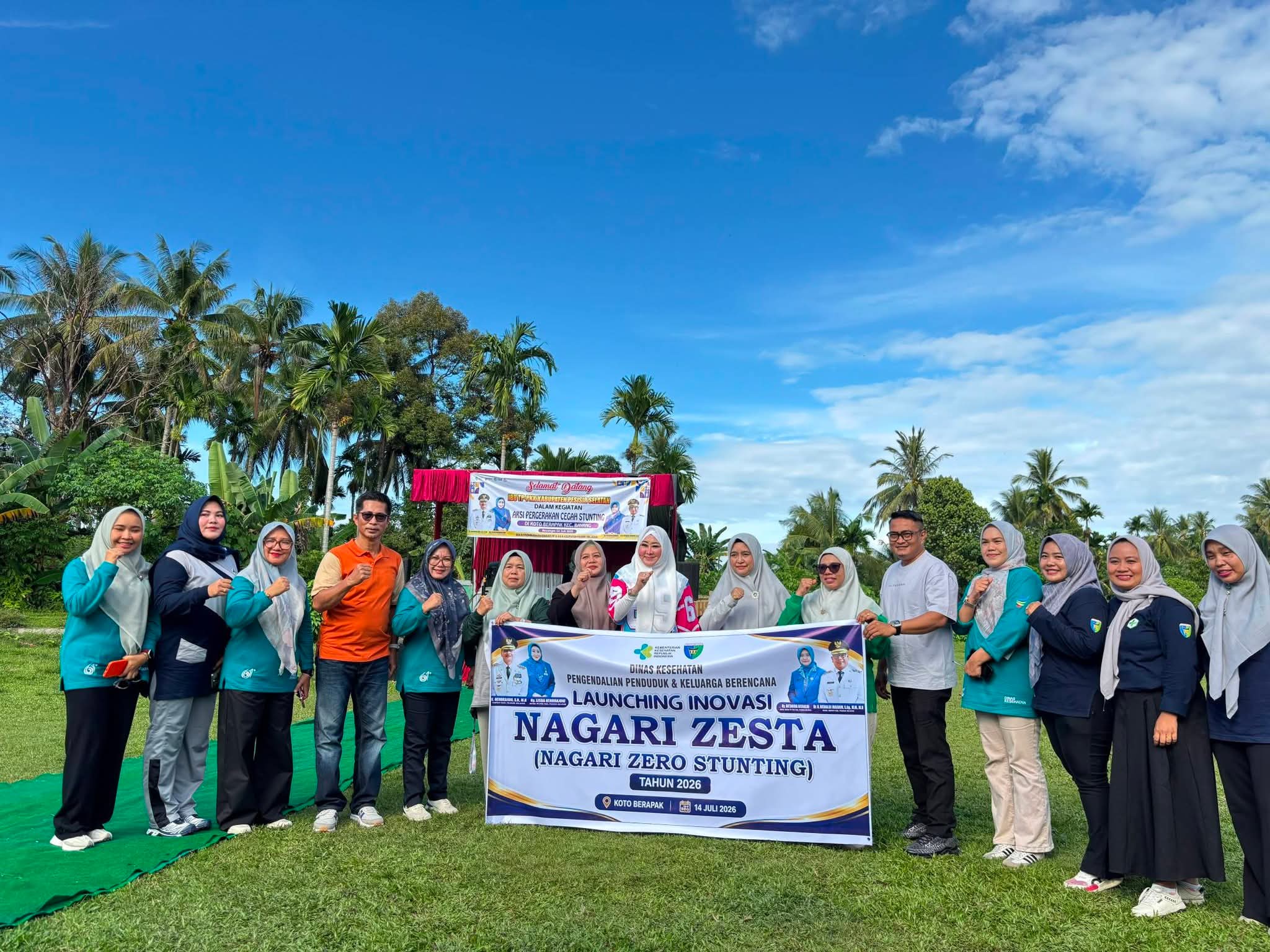 Nagari ZESTA Resmi Diluncurkan, Dinkes PPKB Pessel Perkuat Perang Melawan Stunting