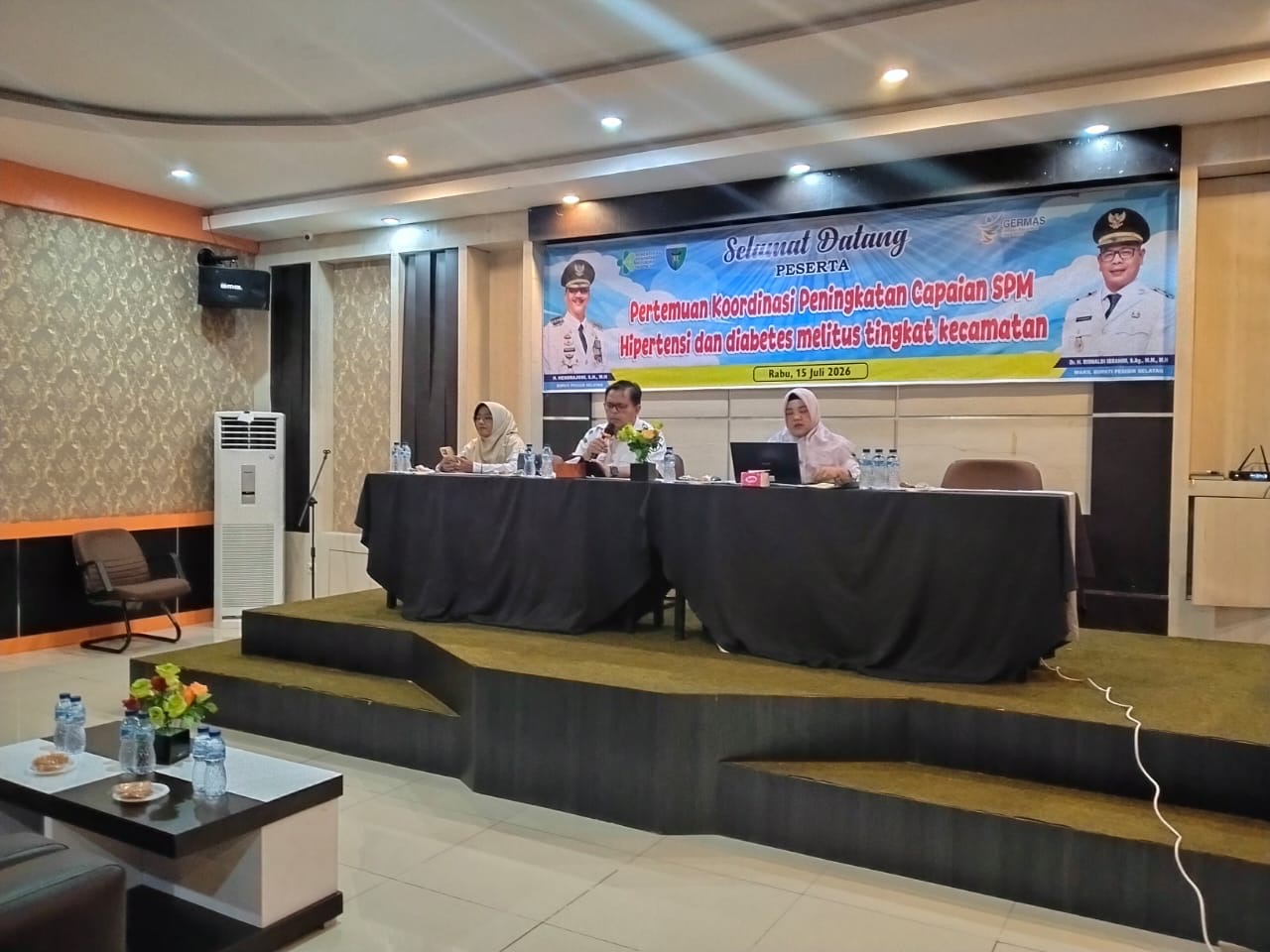 Dinkes PPKB Pessel Gelar Pertemuan Koordinasi Hipertensi dan Diabetes Mellitus Tingkat Kecamatan