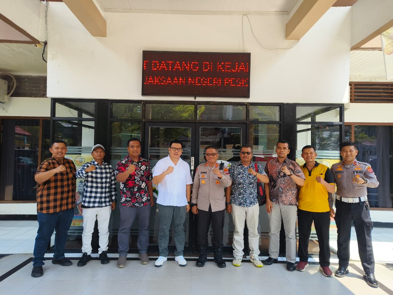 Silaturahmi Kapolres ke Kejari Perkuat Kolaborasi Aparat Penegak Hukum di Pesisir Selatan