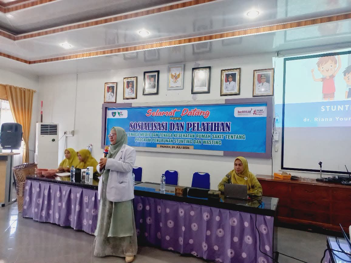 RSUD Dr. Muhammad Zein Painan Perkuat Kompetensi Tenaga Kesehatan Lewat Pelatihan Penurunan Stunting dan Wasting