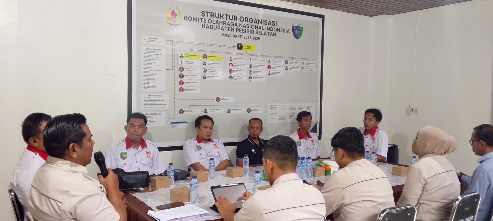 KONI Pessel Jadi Rujukan, Terima Kunjungan Studi Banding KONI Bengkulu Tengah