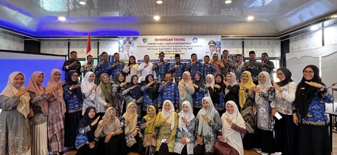 Dinas Pendidikan Kabupaten Pesisir Selatan Laksanakan Bimtek Sinergi Hebat