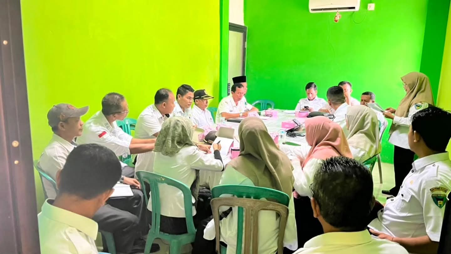 Pemerintah Kecamatan Airpura  Gelar Rapat Persamaan Persepsi Tentang Rancangan Perubahan APB Nagari  2026