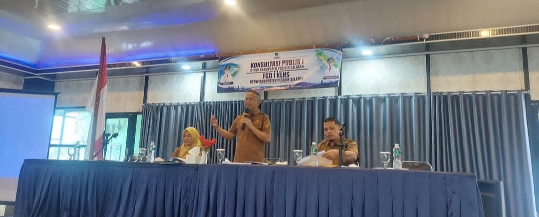 Pemerintah Kabupaten Pesisir Selatan Gelar Konsultasi Publik RTRW