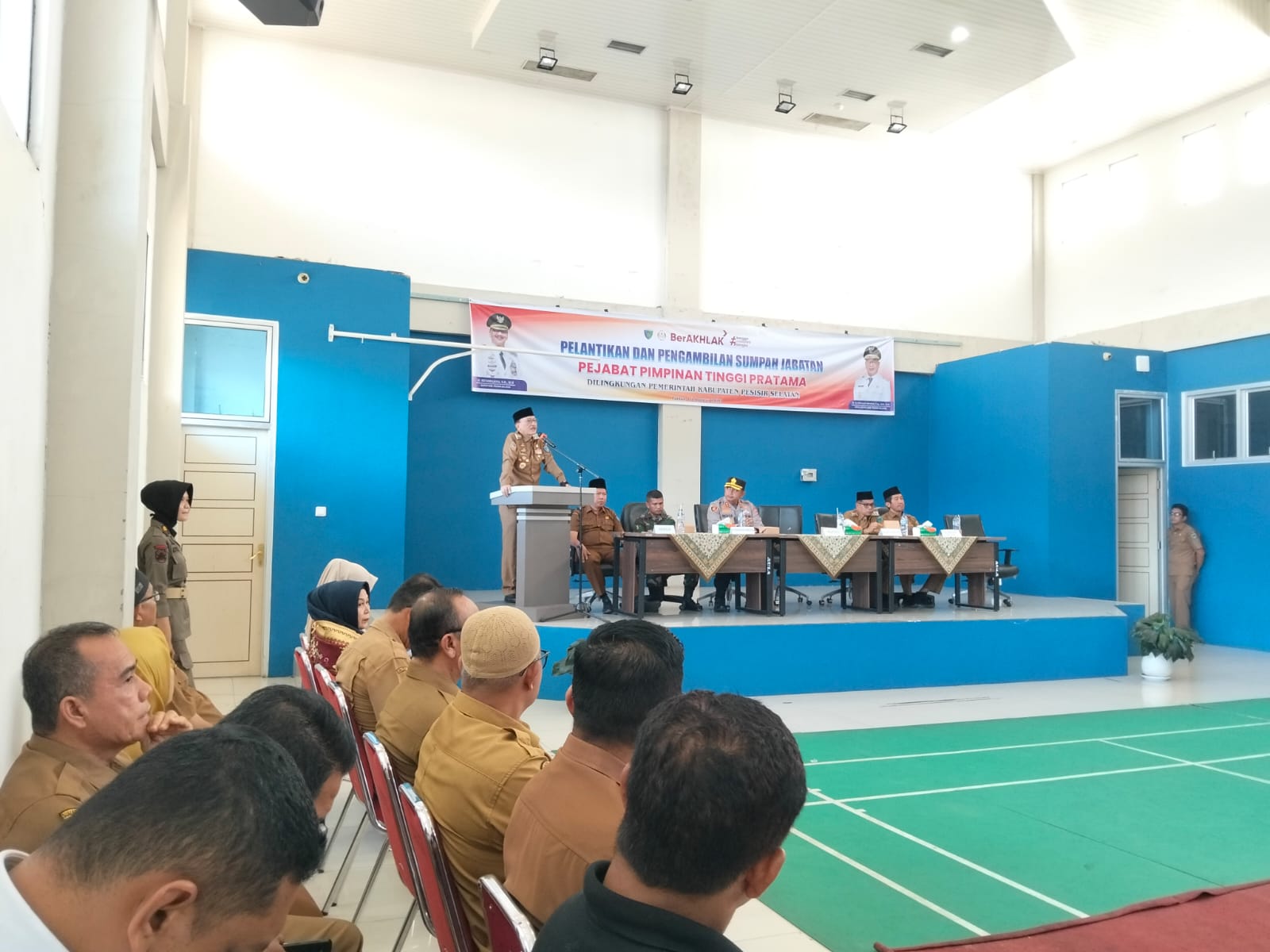 Hendrajoni Lantik Dua Pejabat Eselon II, Tekankan Integritas dan Kinerja Nyata