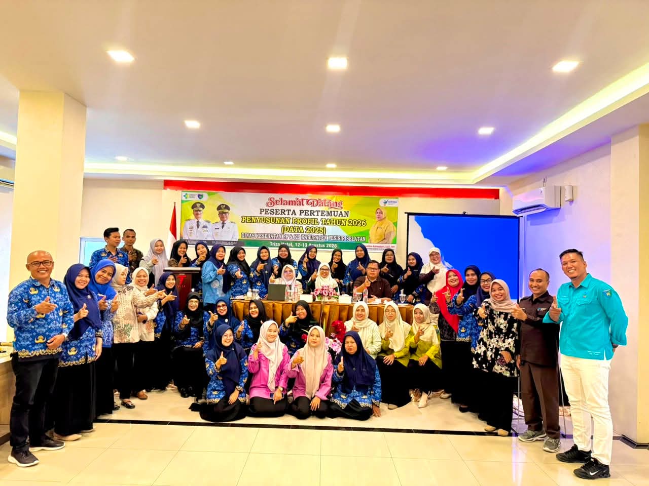 Tingkatkan Tata Kelola dan Akuntabilitas Pelayanan Kesehatan, Dinkes PPKB Gelar Kegiatan Penyusunan Profil Puskesmas 2026