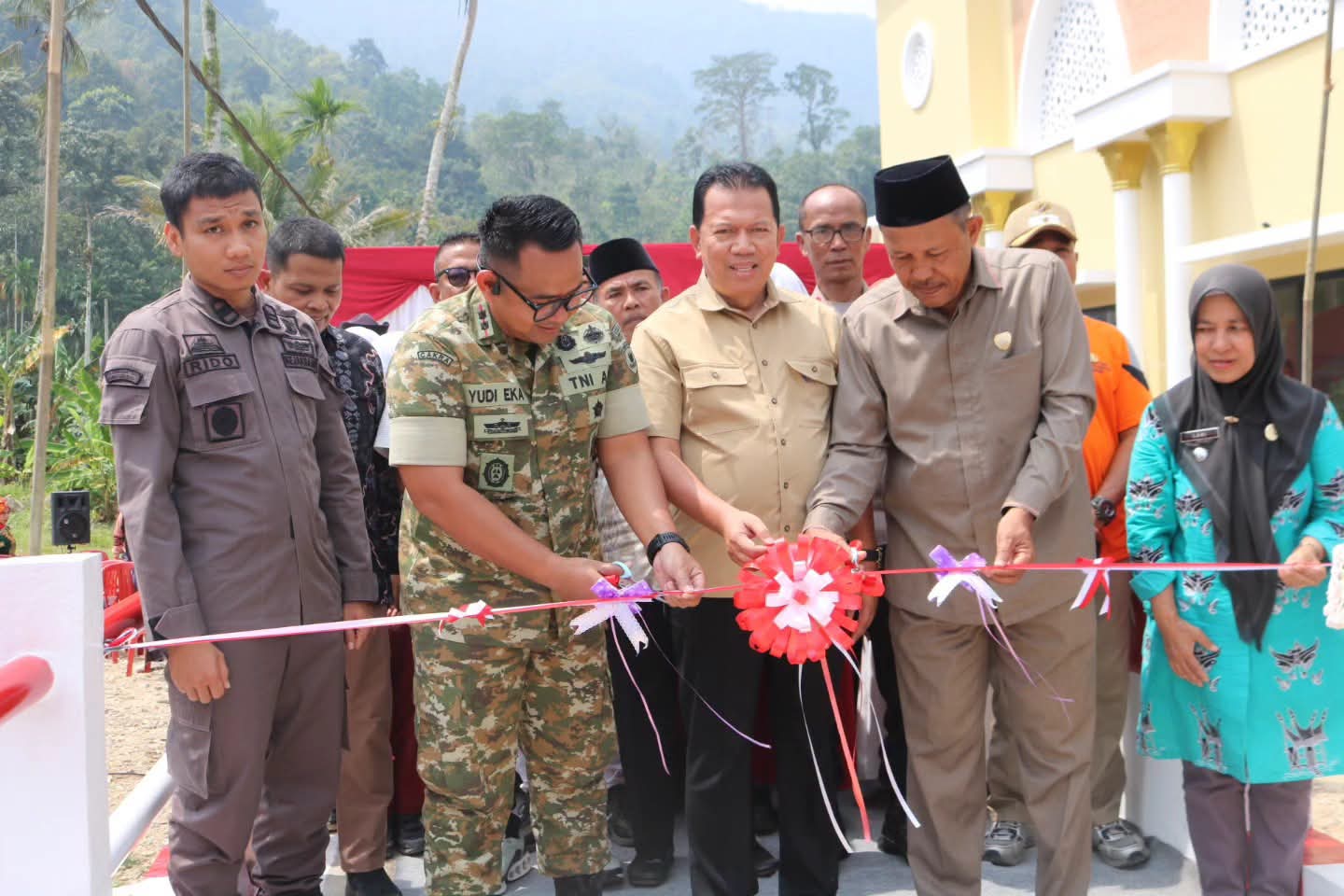 Akses Warga Pulih, Jembatan Garuda Lubuk Ganggo Kembali Layani Mobilitas Masyarakat
