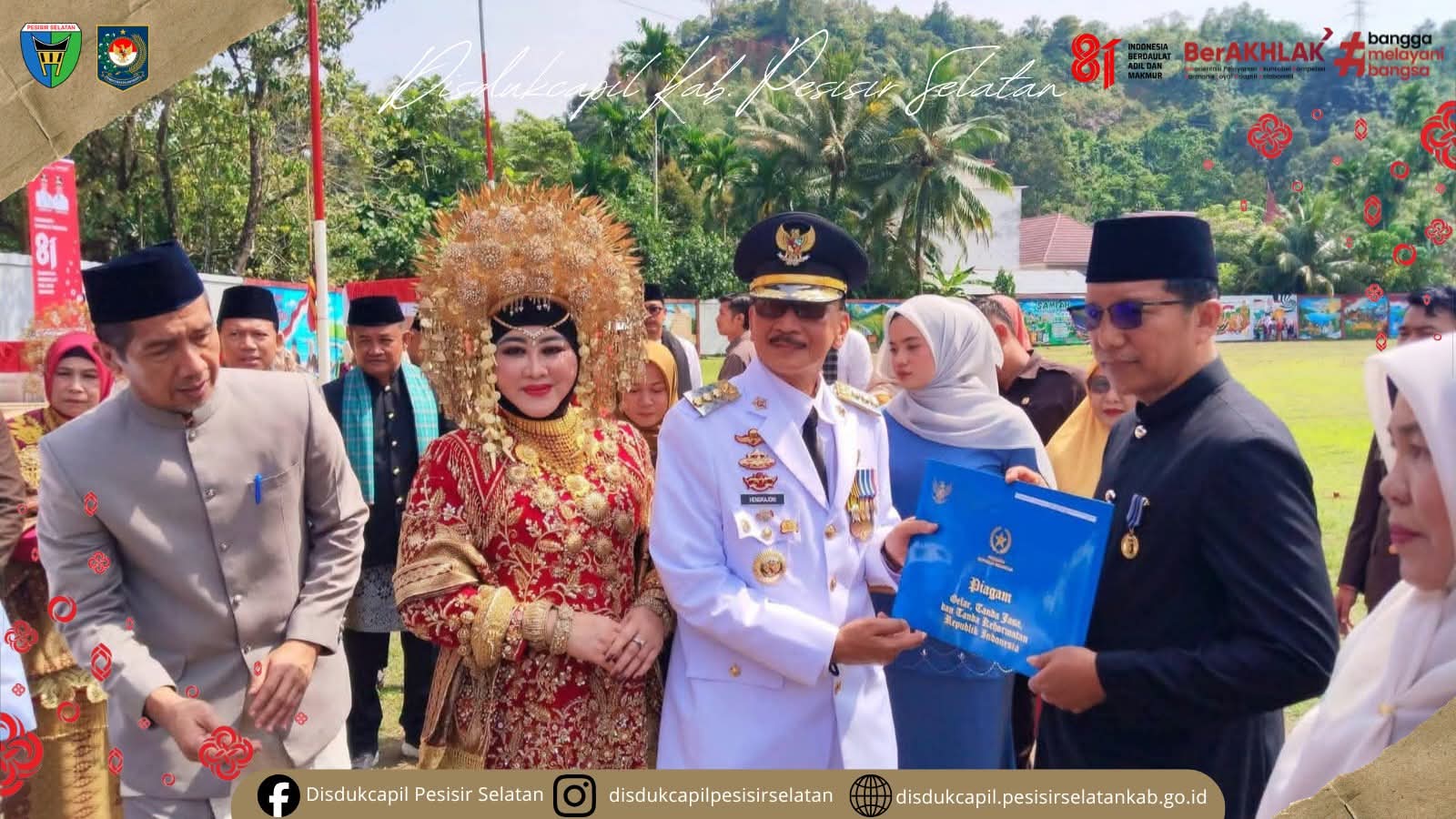 30 Tahun Mengabdi untuk Negeri, Beriskhan Raih Satyalancana Karya Satya