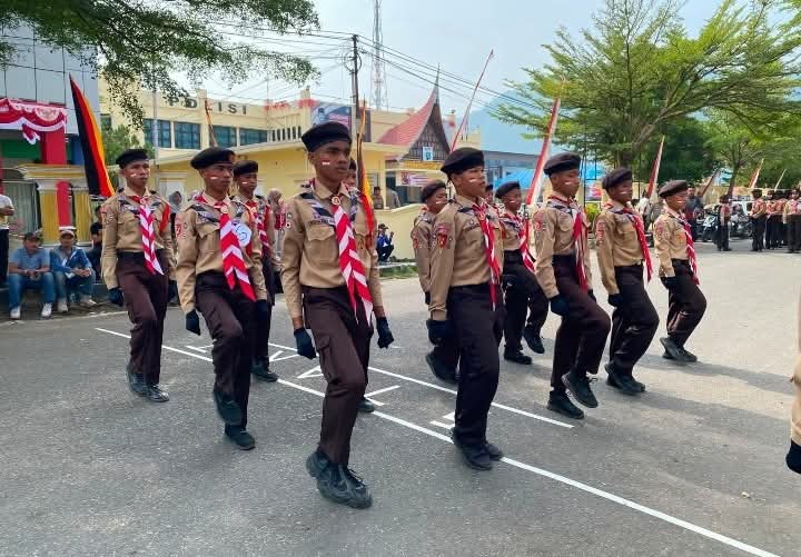 MTsN 7 Pesisir Selatan Raih Juara I Lomba PBB Tingkat Kabupaten Pesisir Selatan