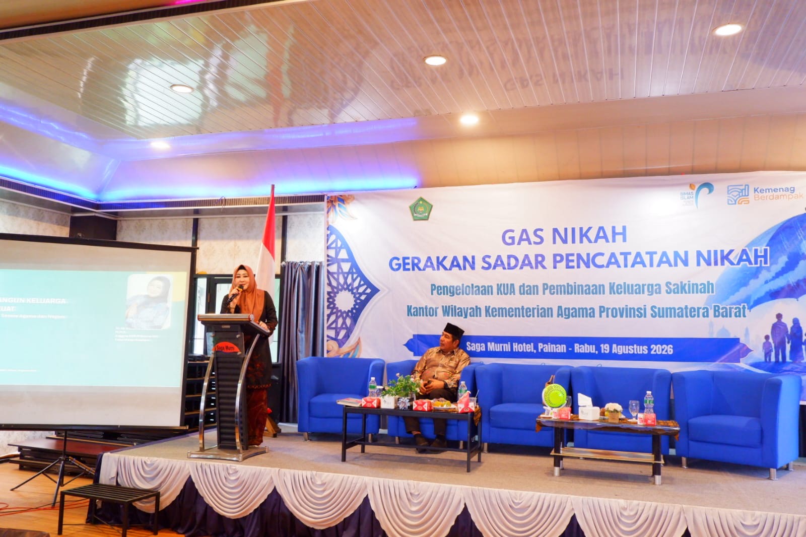 Lisda Hendrajoni Edukasi Generasi Muda Lewat Sosialisasi Gas Nikah