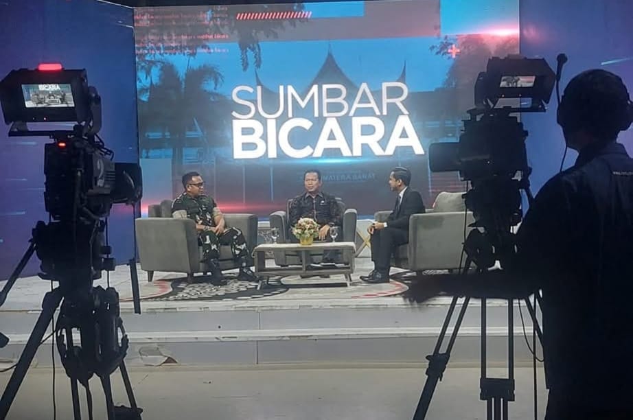 Sekda Pessel Hadiri Podcast Kodim 0311, Bahas Capaian Program Pembangunan