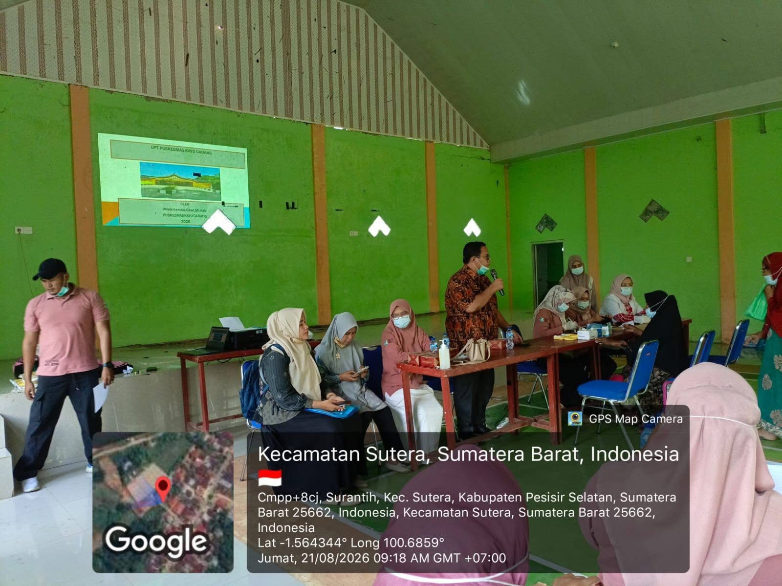 Sekretaris Dinkes PPKB Pessel Donny Tayes Hadiri Skrining TB Terintegrasi CKG di Nagari Koto Nan Tigo Utara Surantih
