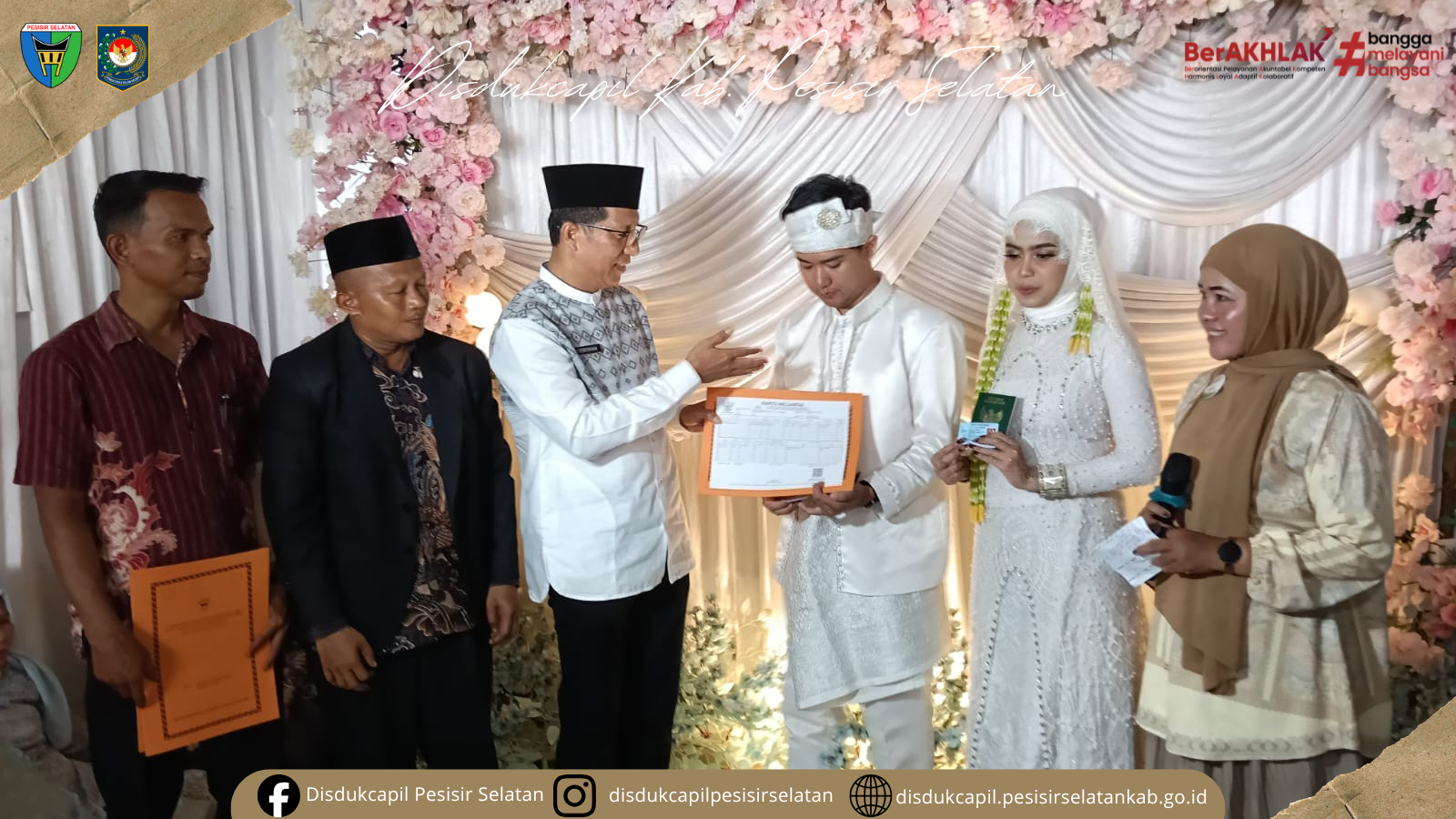Beriskhan Jemput Bola Layani PASS NIKAH, Warga Lengayang Dimudahkan Perbarui Data Kependudukan