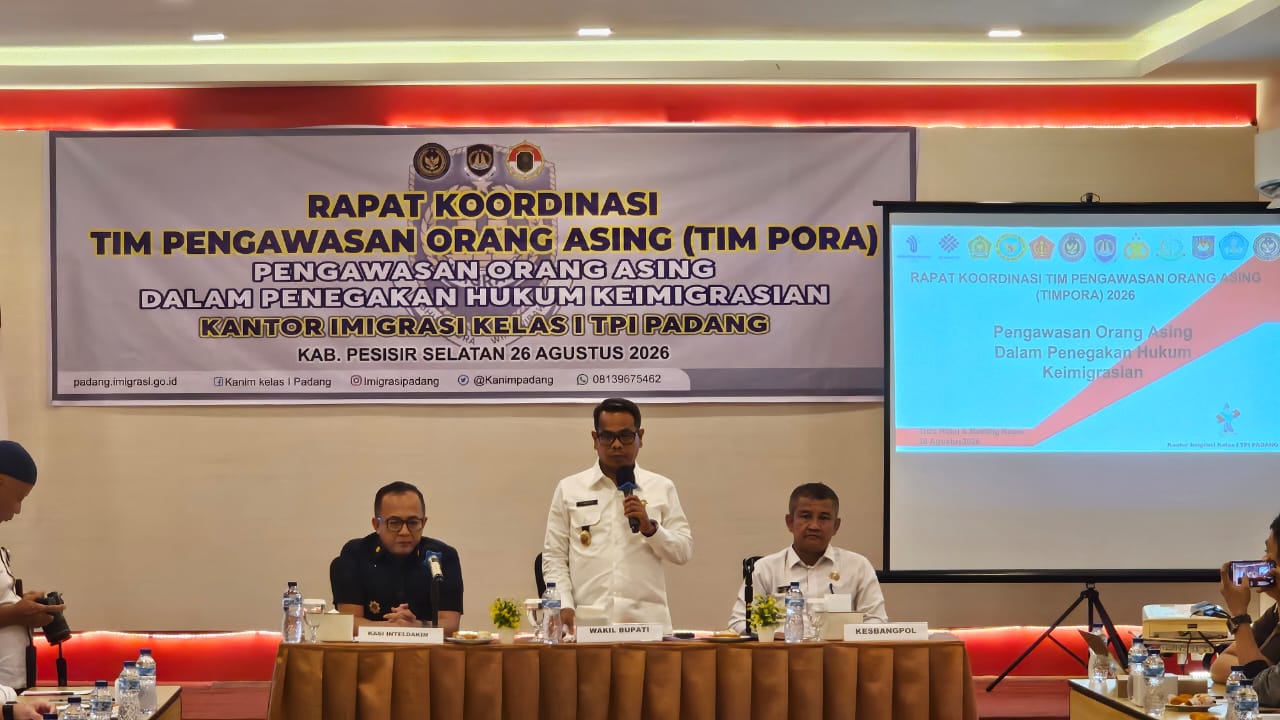 Tim Pora Perkuat Pengawasan Orang Asing di Pessel, Camat Diminta Aktifkan Laporan 1x24 Jam