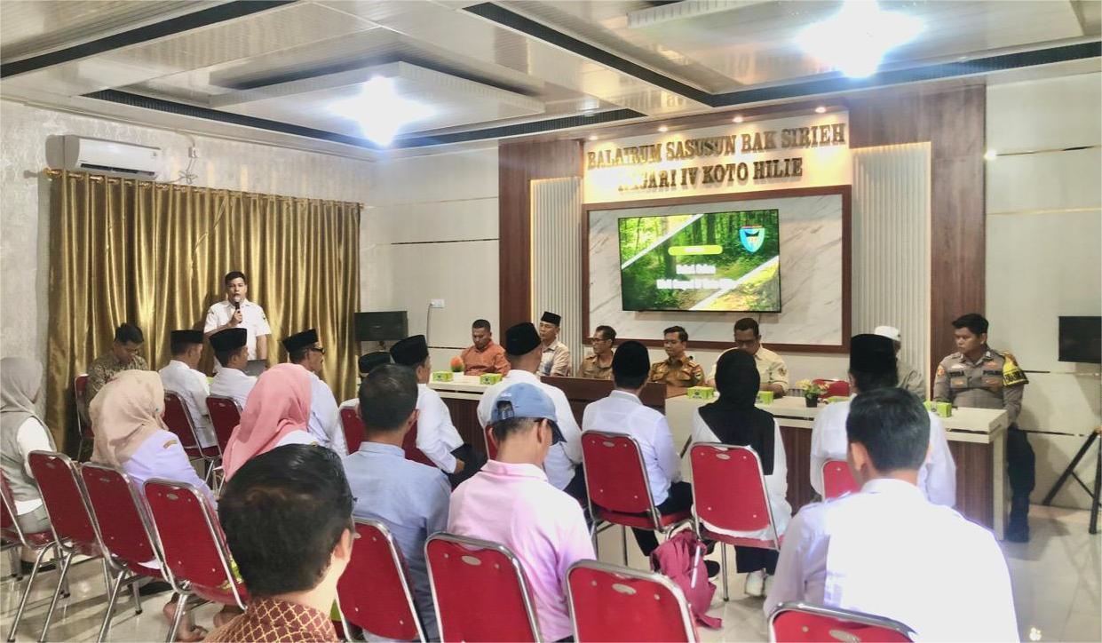 Kecamatan Batang Kapas Siap Sukseskan Pilwana 2025, Persyaratan Calon Wali Nagari Disosialisasikan