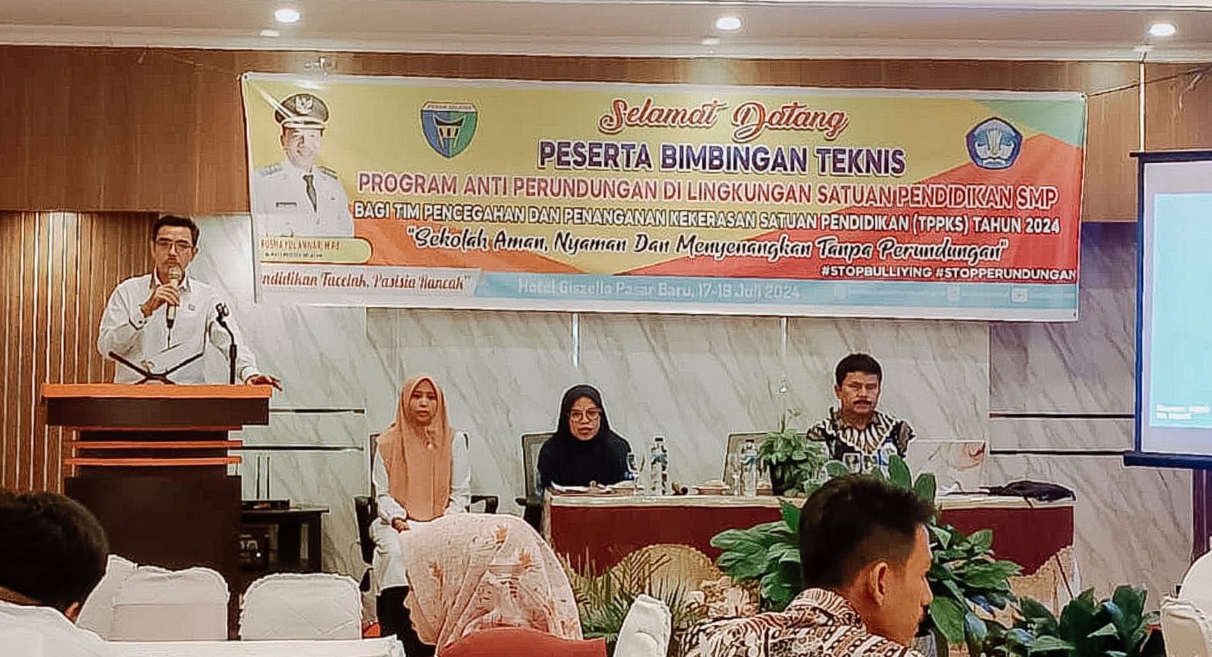 Dinas Pendidikan Pessel Gelar Bintek Program Anti Perundungan di Lingkungan Satuan Pendidikan