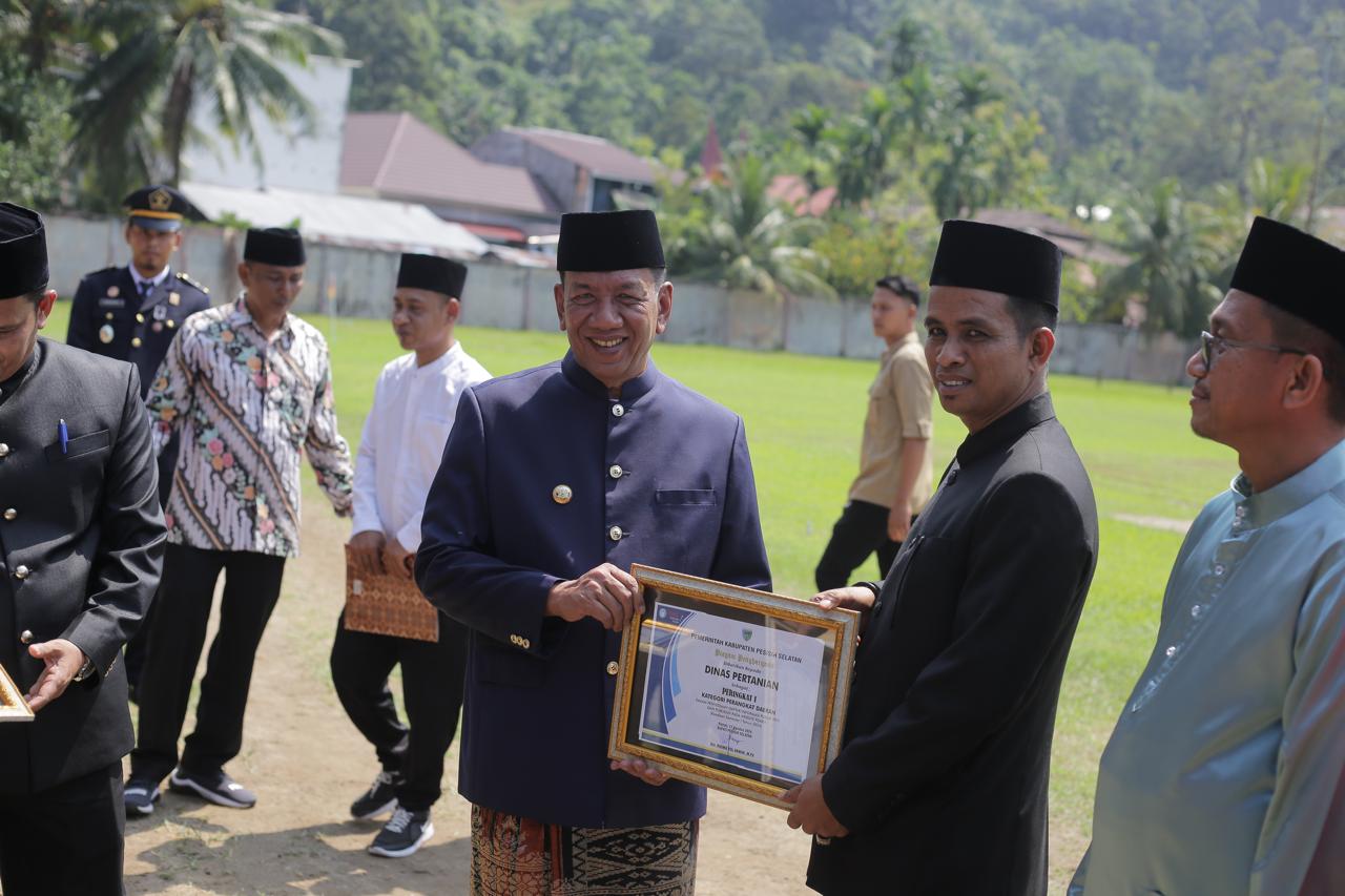 Tiga Perangkat Daerah Terima Penghargaan PIP, Dinas Pertanian Teratas