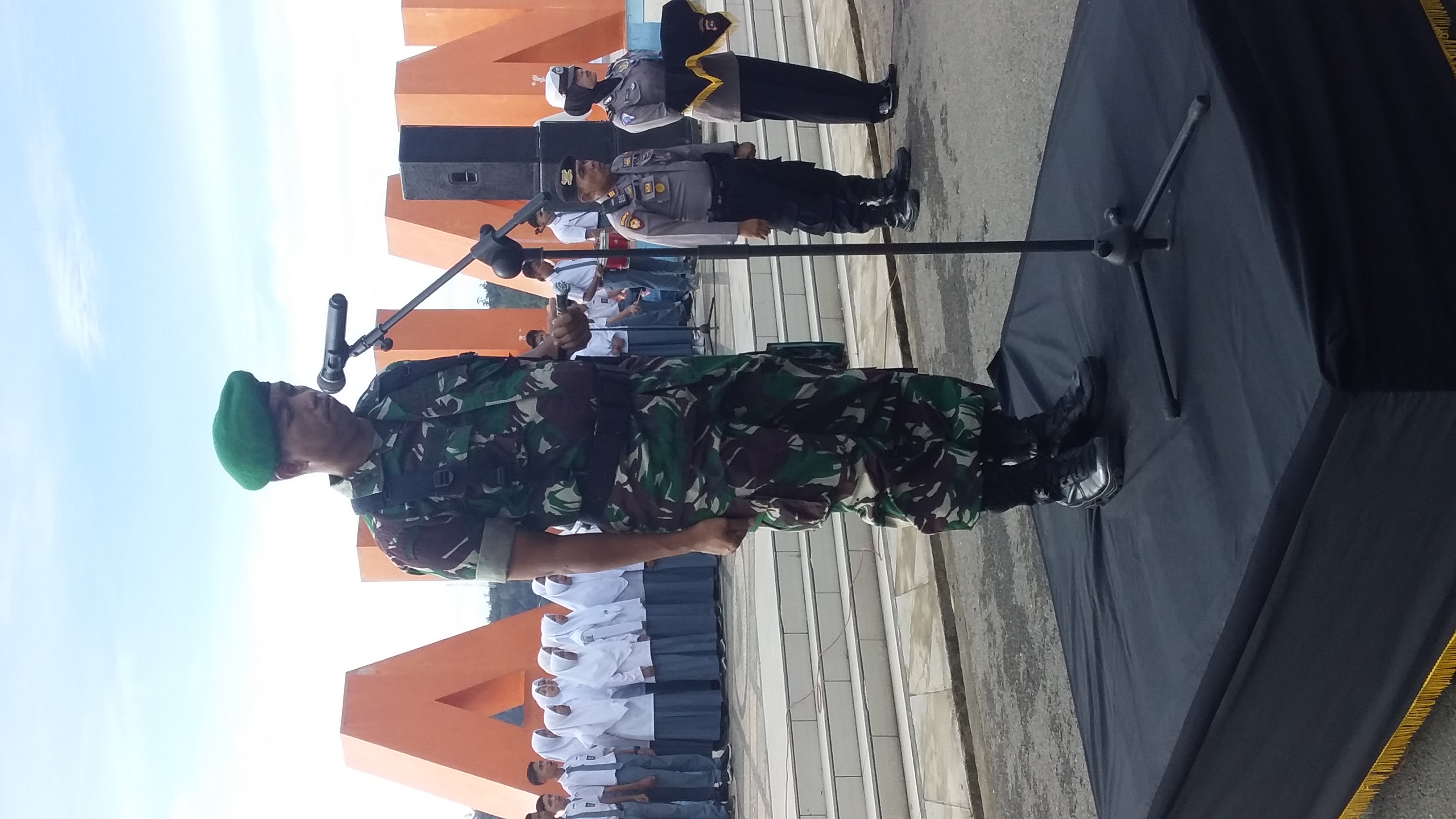 Dandim 0311 Pessel, ajak semua profesi tanamkan bela negara.