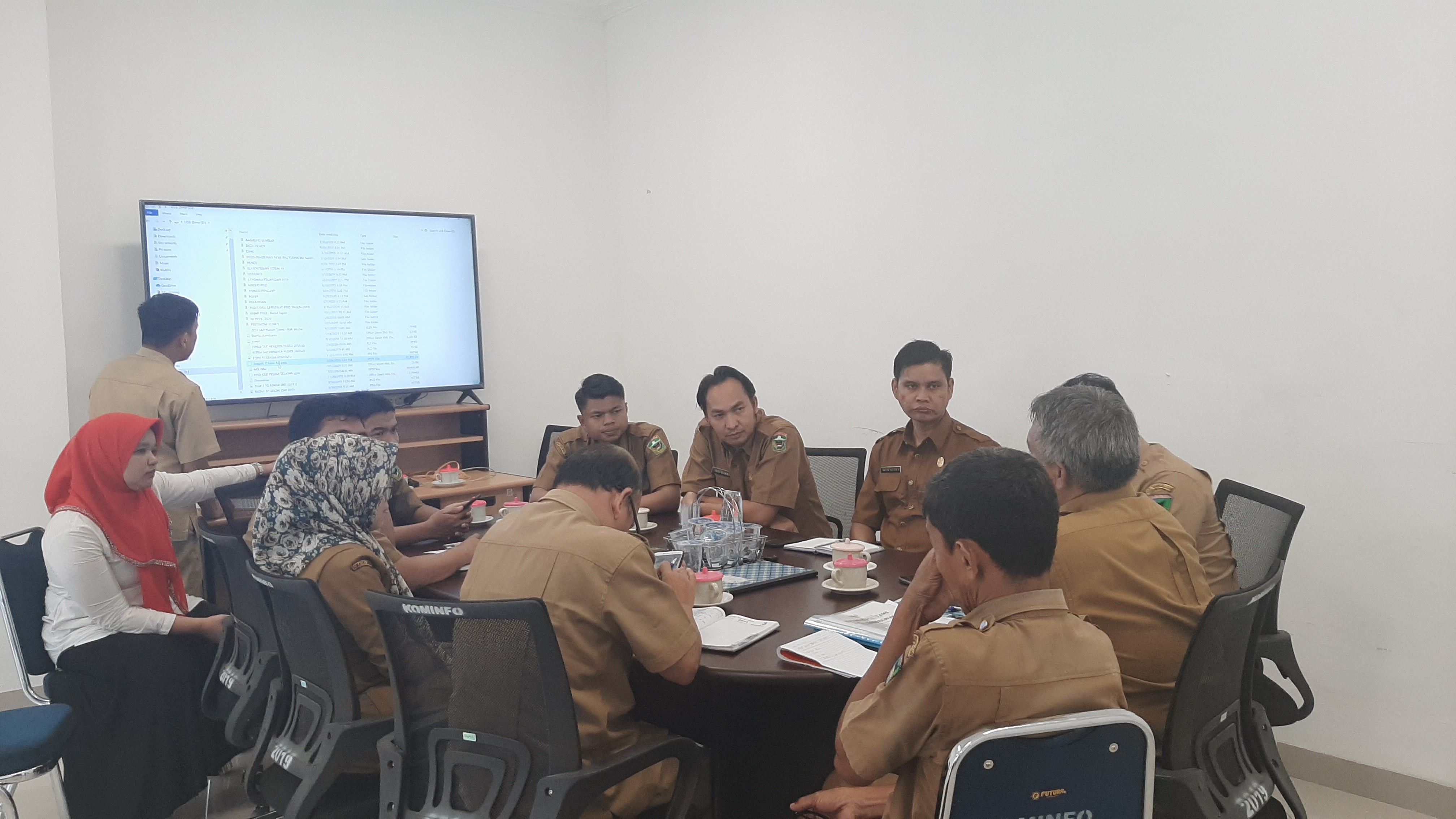 Kominfo Kabupaten Solok Sharing Informasi ke Kominfo Pessel