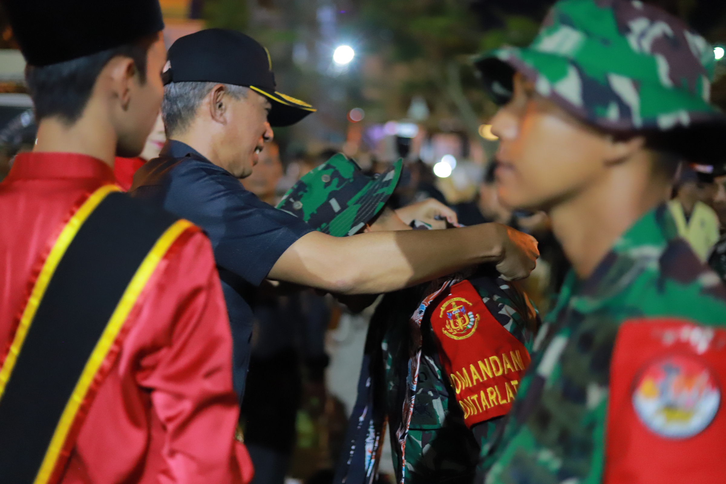 Sekda Mawardi Roska Sambut Kedatangan Peserta Latsitardanus XLIII tahun 2023