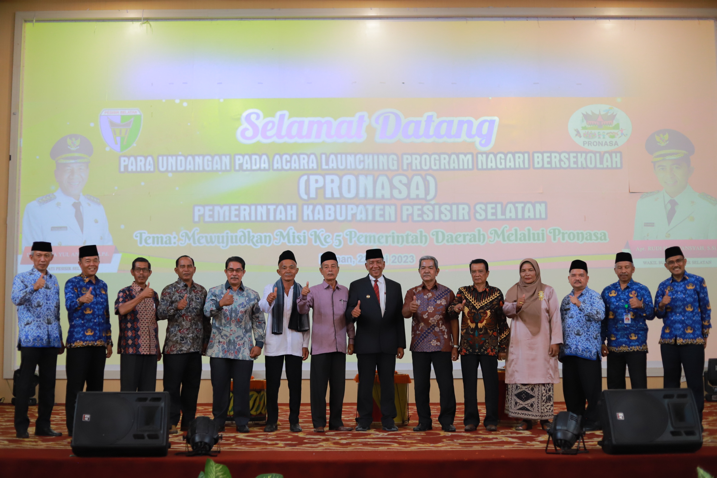 Wujudkan Misi Ke 5, Bupati Rusma Yul Anwar Meluncurkan Pronasa