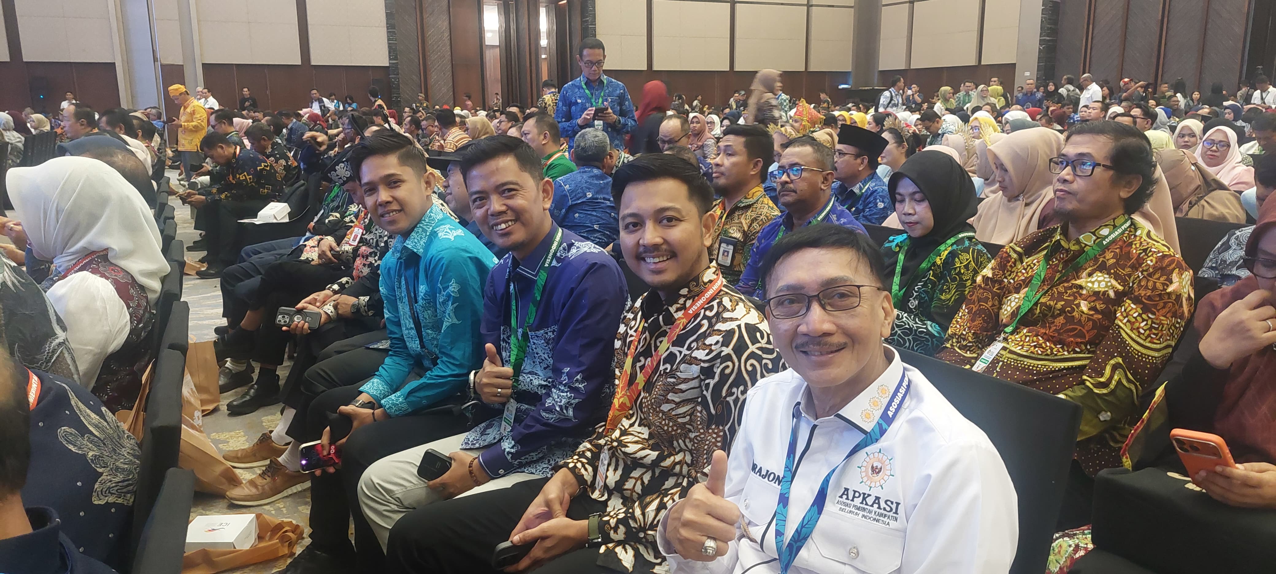 Bupati Hendrajoni Hadiri Apkasi Expo 2026 di Tangerang