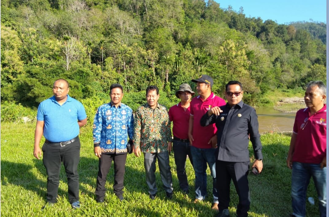 Wabup Risnaldi Tinjau Normalisasi Sungai Balai Lamo, Pemkab Pessel Perkuat Penanganan Infrastruktur Sungai