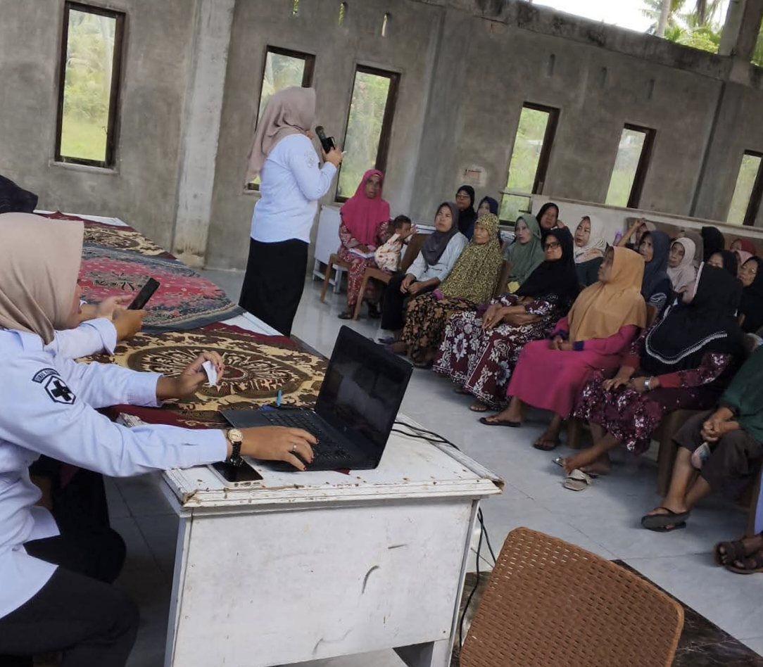 Puskesmas Tarusan Lakukan Tracing TB Terintegrasi CKG