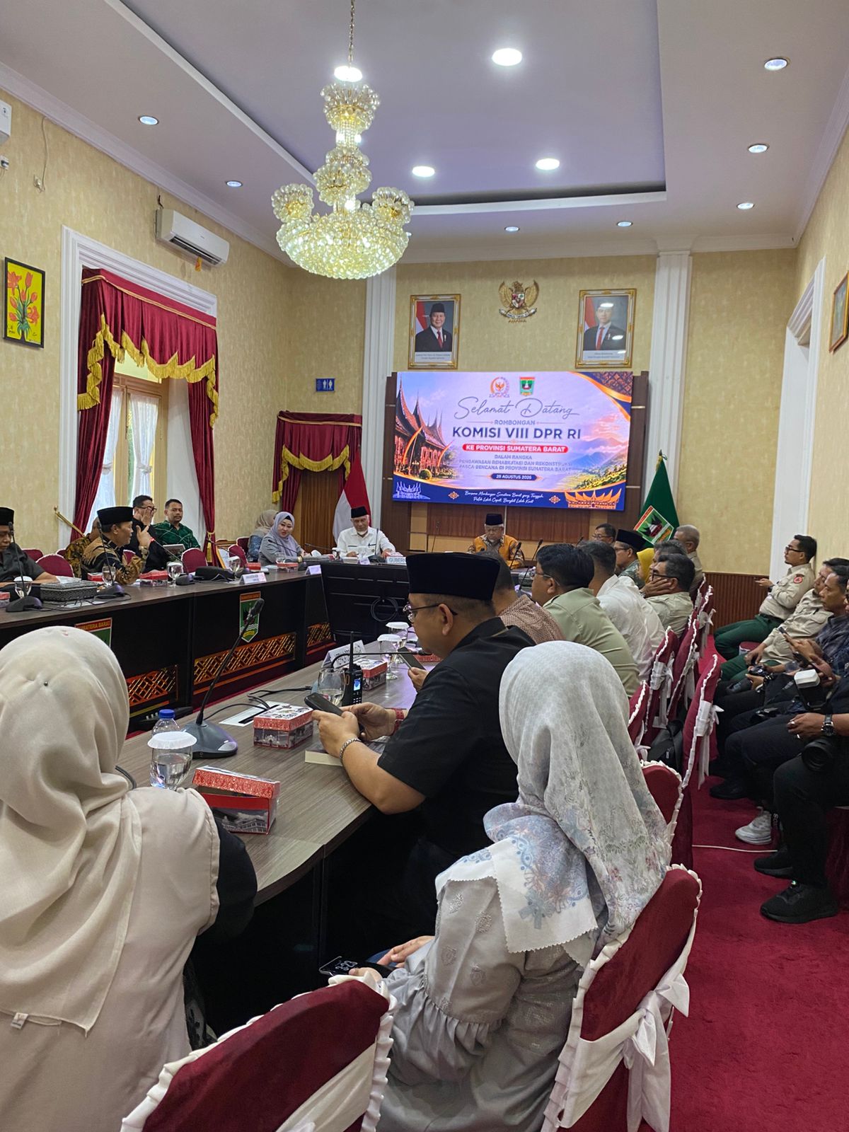 Kunker Spesifik ke Sumbar, Lisda Hendrajoni Tinjau Langsung Akselerasi Rehabilitasi dan Rekonstruksi Pasca Bencana