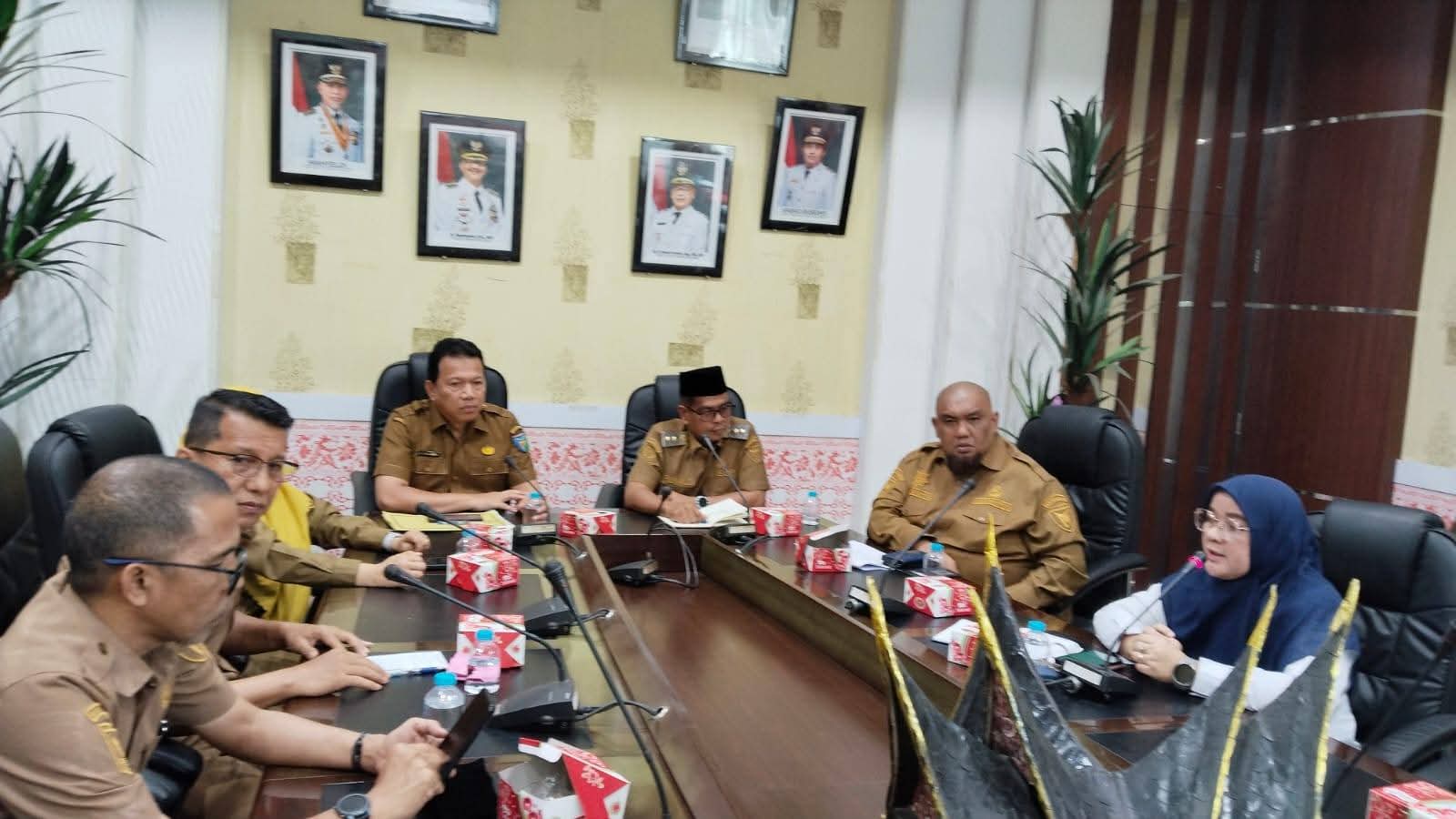 Wakil Bupati Risnaldi Ibrahim Buka Rakor Percepatan UHC dan  PBPU