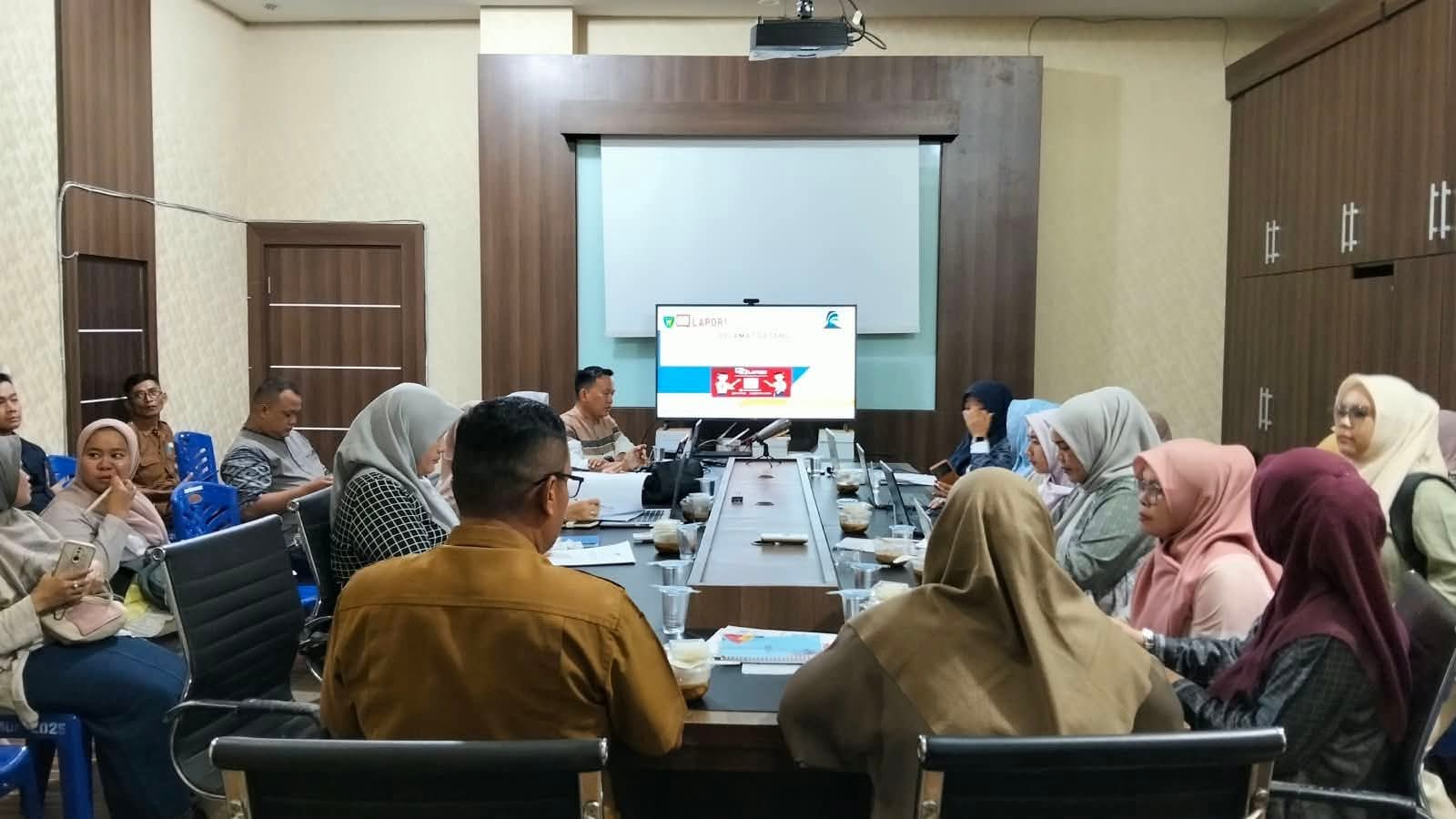 Dinas Komunikasi dan Informatika Pesisir Selatan Evaluasi SPAN-LAPOR