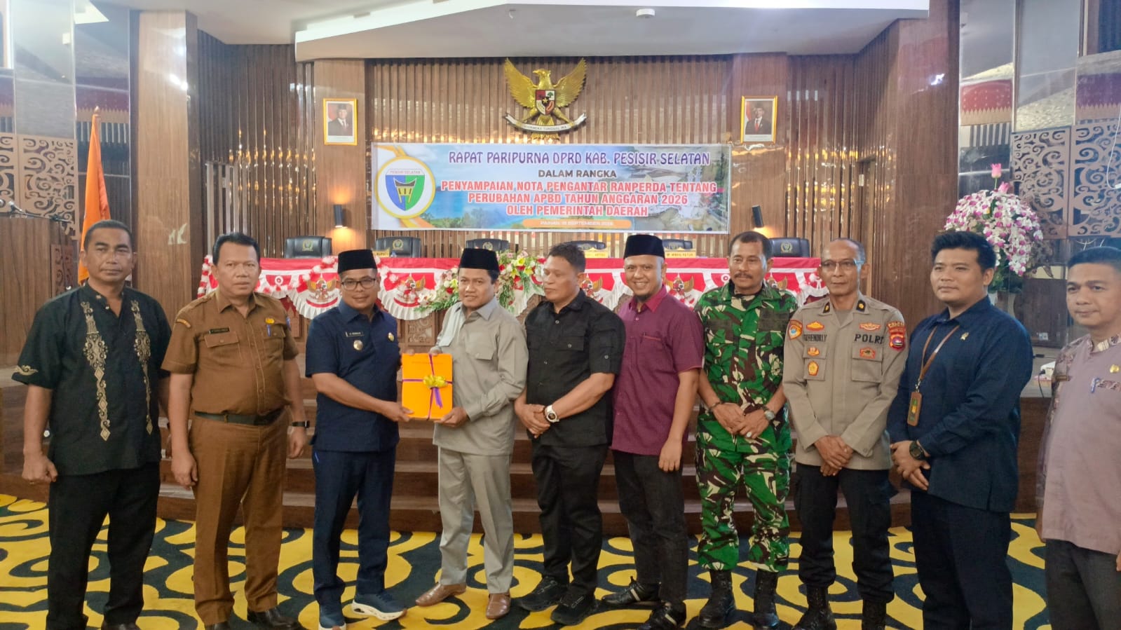 Wabup Risnaldi Sampaikan Nota Pengantar APBD Perubahan 2026