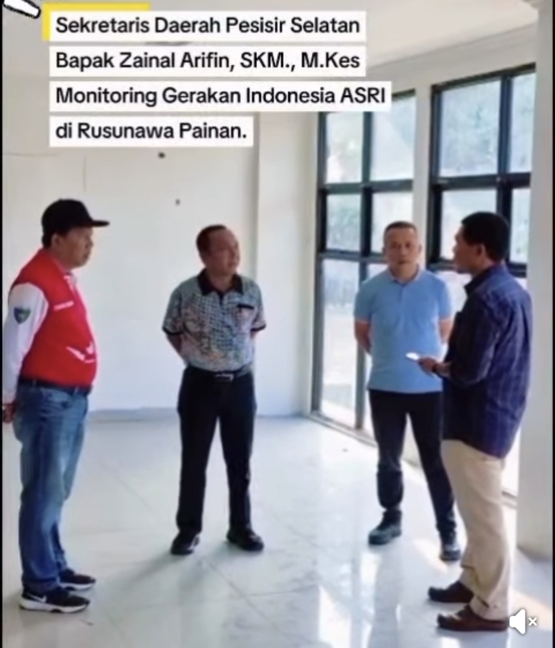 Sekda Pessel Turun Langsung Pantau Gerakan Indonesia Asri di Rusunawa Painan