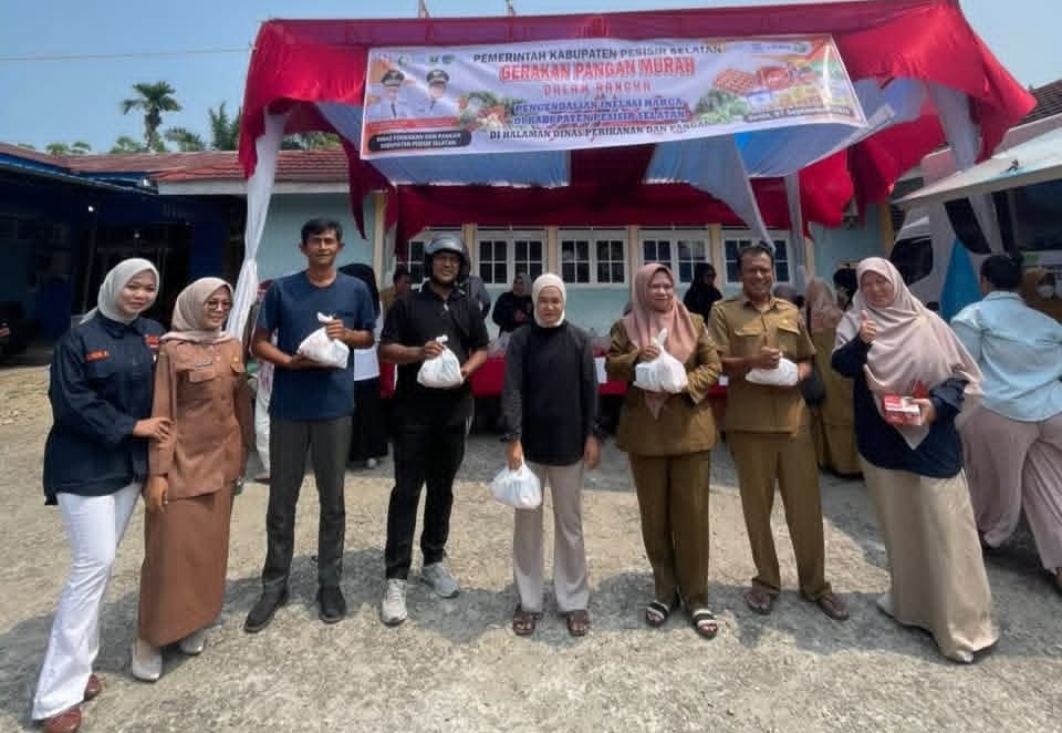 Tekan Inflasi, Pemkab Pessel Gelar Pangan Murah, Ada Sembako Gratis dan Cek Kesehatan