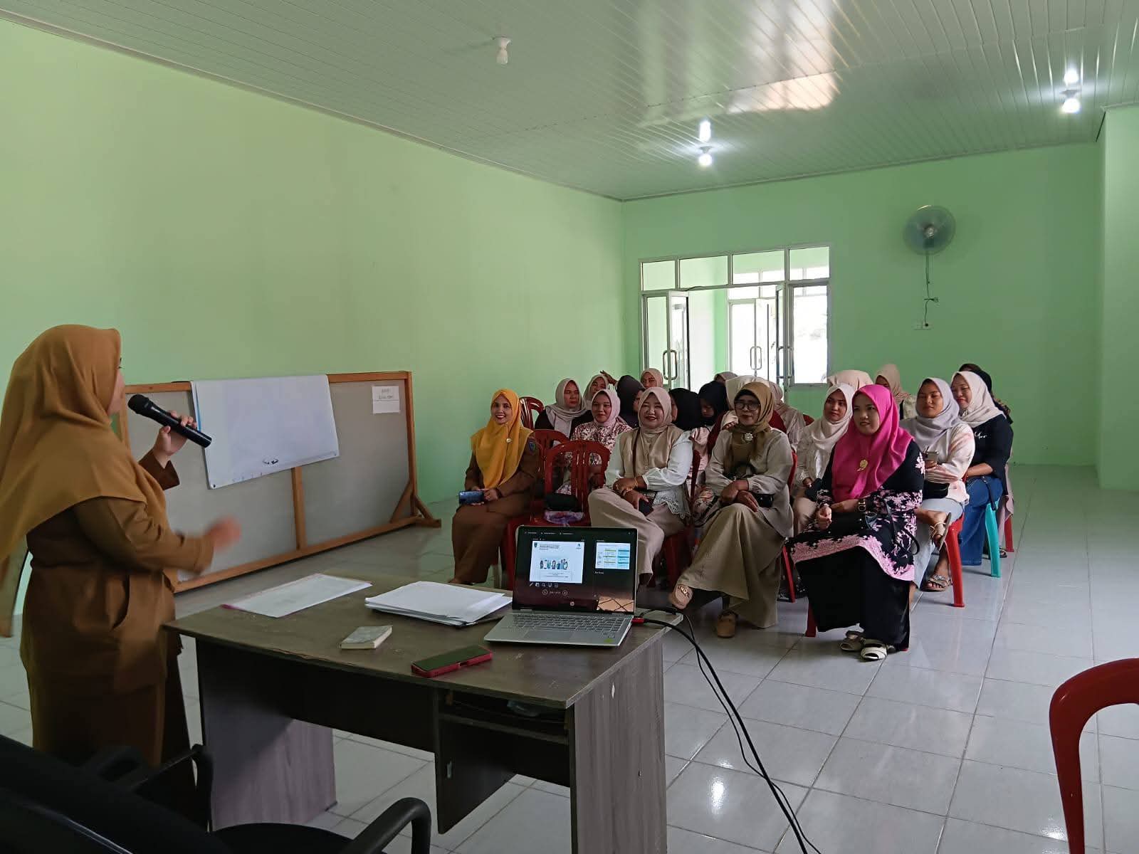 Puskesmas Ranah Ampek Hulu Tapan Laksanakan Pertemuan Intervensi Pemberdayaan Masyarakat