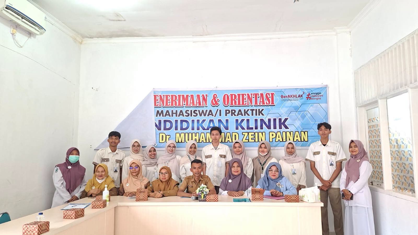 RSUD Muhammad Zein Painan Sambut Mahasiswa Kesehatan Lingkungan dan Dokter Muda FK UNAND