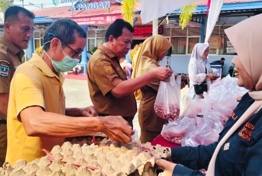 Sekda Pessel Buka Gerakan Pangan Murah, Upaya Jaga Stabilitas Harga dan Kendalikan Inflasi