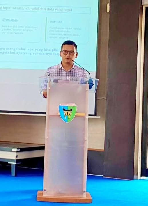 Narasumber Bimtek Satu Data Pessel,  Epaldi Soroti Pentingnya Kesatuan Data Terpadu antara Lembaga