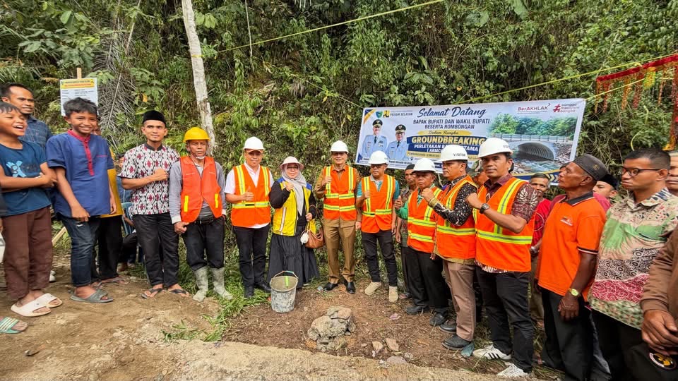 Jembatan Permanen Pancung Taba–Ngalau Gadang Mulai Dibangun, Harapan Warga Bangkit Pascabencana