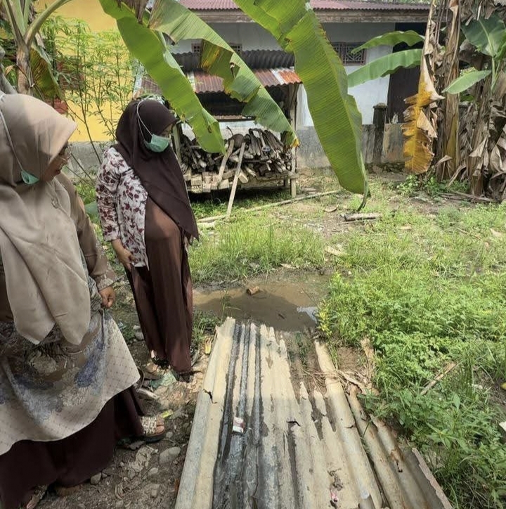 Penyelidikan Epidemiologi Malaria Dilakukan Puskesmas Pasar Kuok
